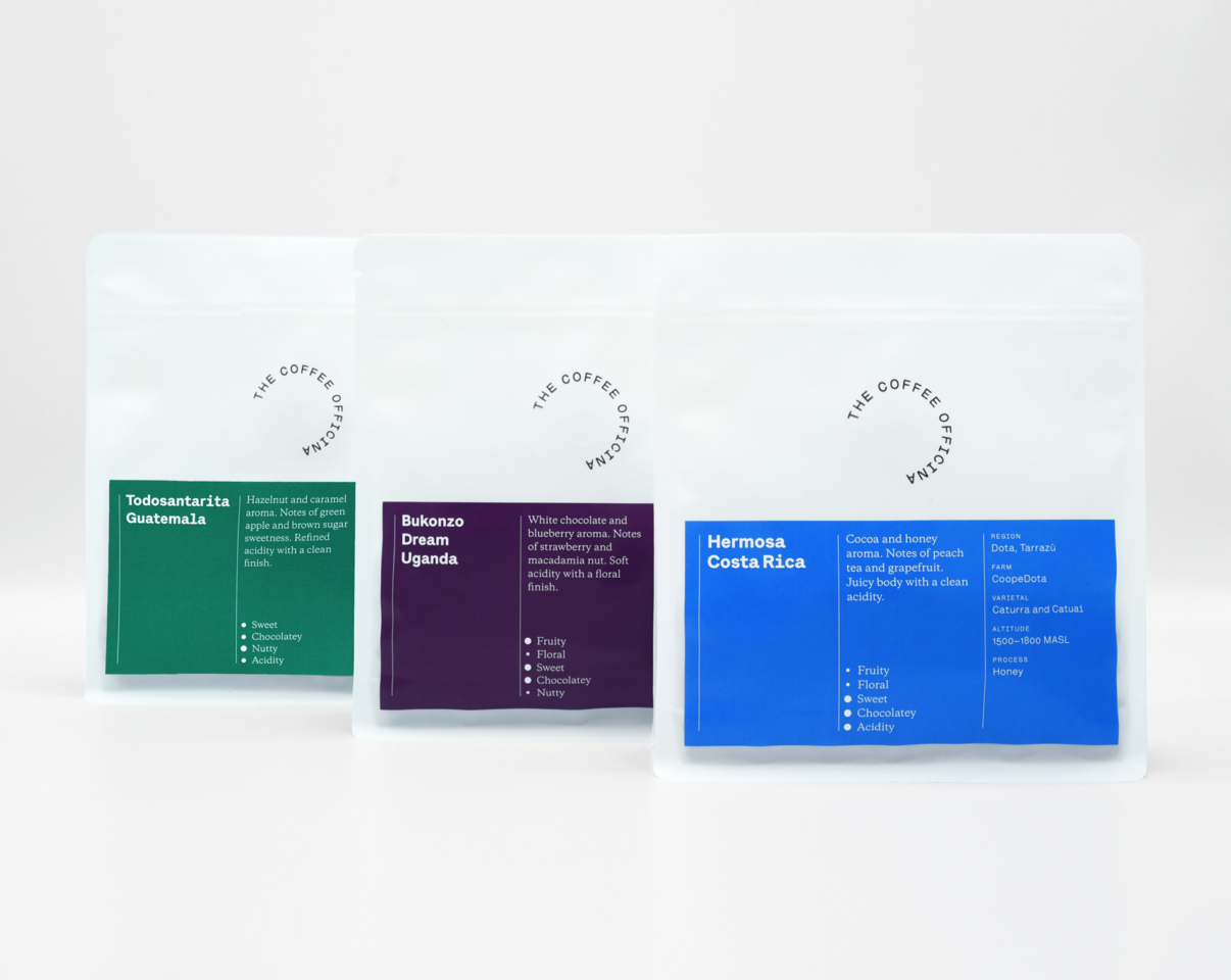 The Coffee Officina Single Origins Selection